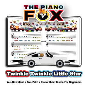 Twinkle Twinkle Little Star Sheet Music for Beginners