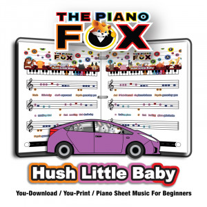 Hush Little Baby Sheet Music for Beginners