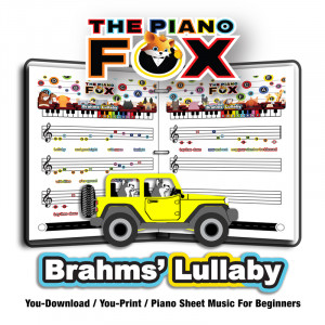 Brahms' Lullaby Sheet Music for Beginners