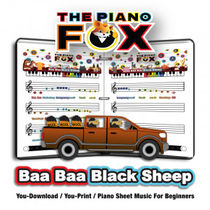 Baa Baa Black Sheep Sheet Music for Beginners