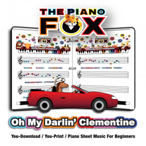 Oh My Darlin' Clementine Sheet Music for Beginners