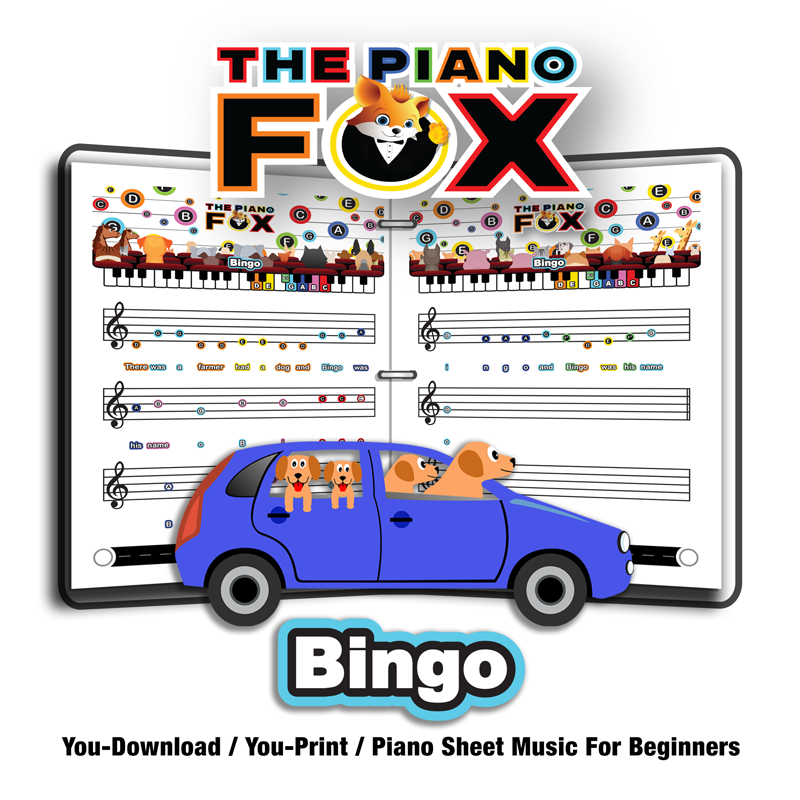 Bingo Sheet Music for Beginners